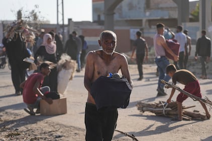 Caos aiuti a Gaza: le immagini della calca 13