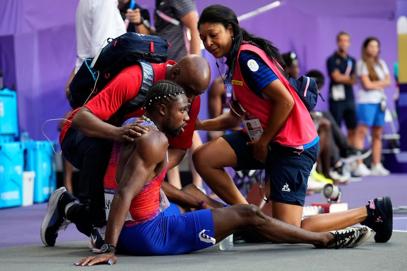 Lyles 200 metri malore Parigi 2024
