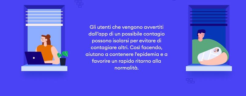 Cambio icone app Immuni