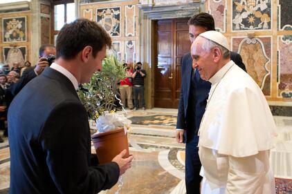 Italia e Argentina in udienza da papa Francesco 6