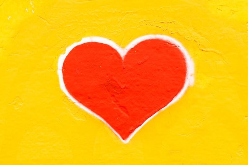 Cuore colorato