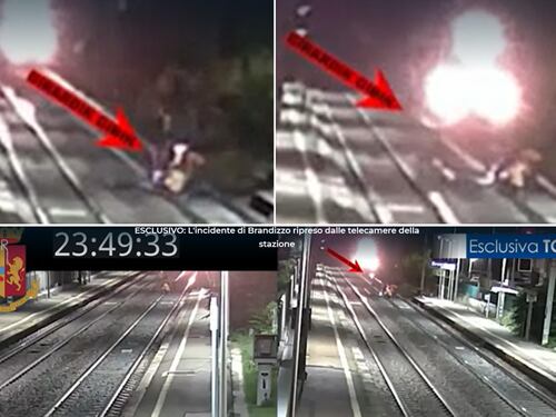 Strage di Brandizzo, diffuso il video dell'impatto del treno sugli operai