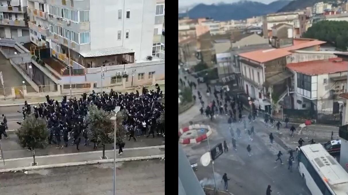 Scontri prima di Paganese-Casertana, 9 ultras già arrestati