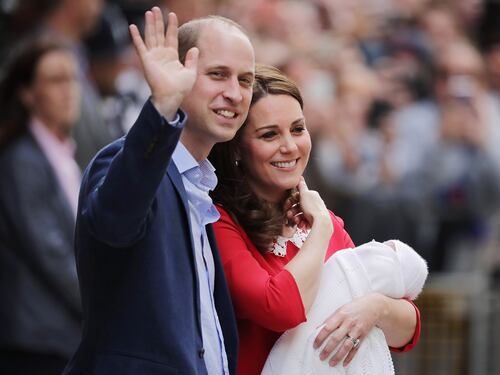 Kate Middleton e il Principe William col Royal Baby