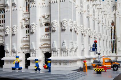 Milano, un Duomo da 100mila mattoncini Lego 4