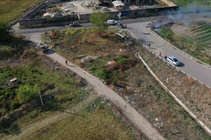 In Terra dei fuochi con il drone dei volontari 1