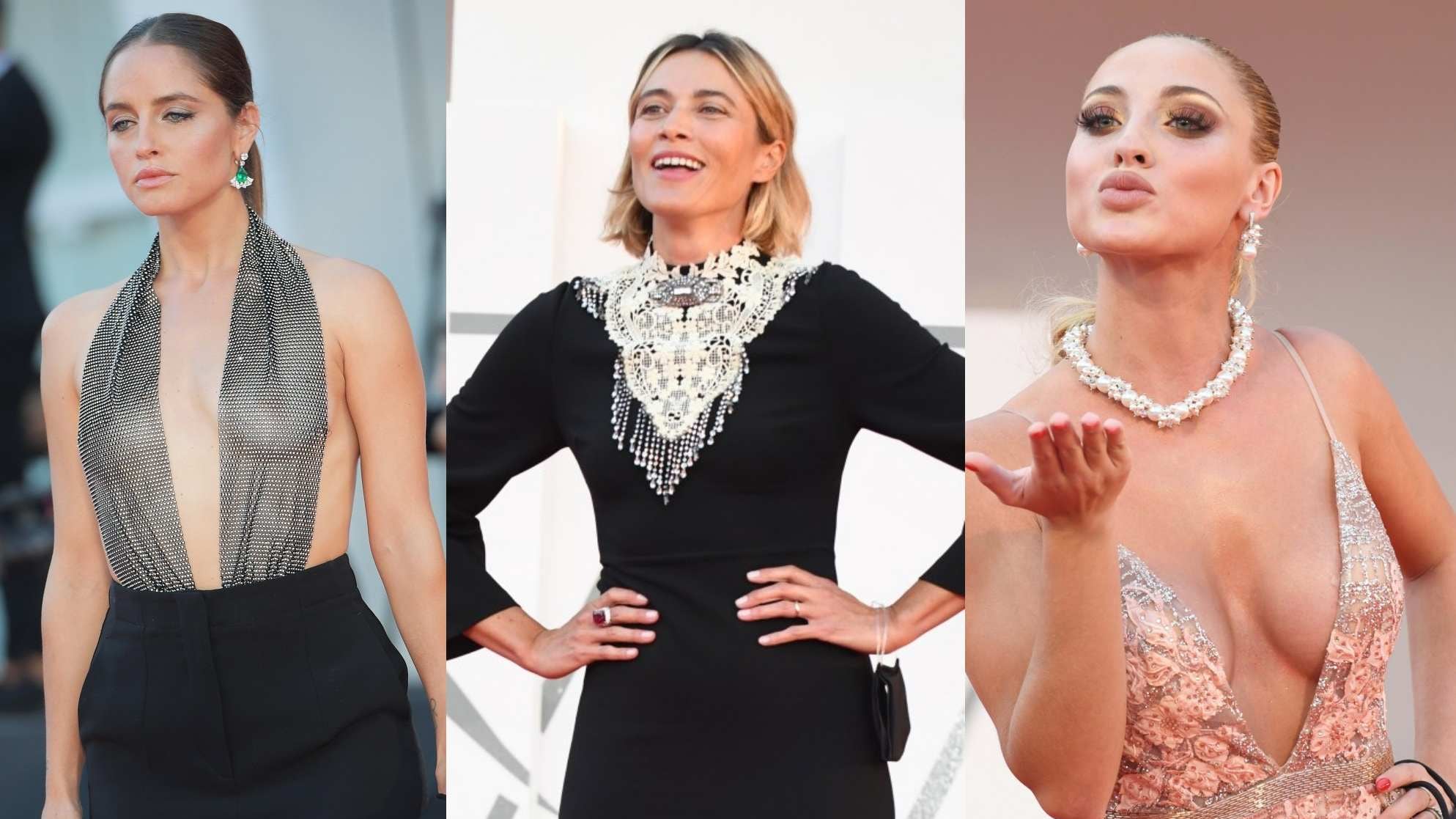 Scollate "contro" pudiche: chi si sveste e chi si copre sul red carpet di Venezia