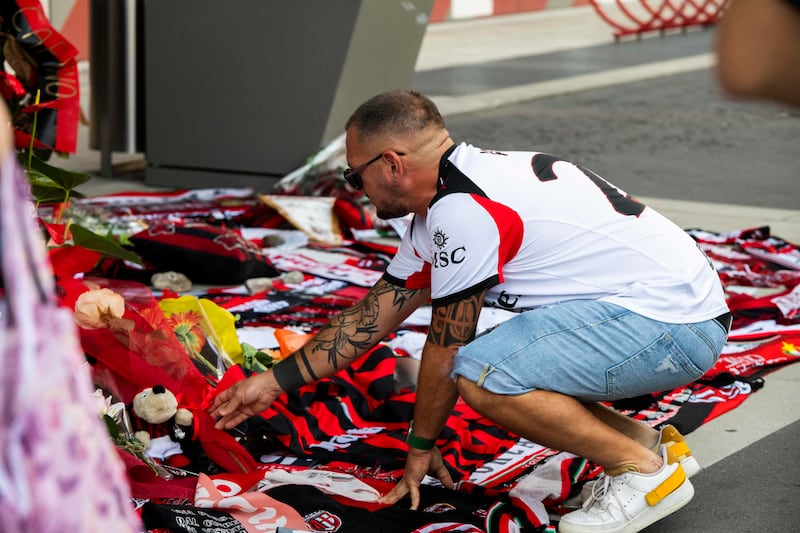 Il tributo a Franco Baresi