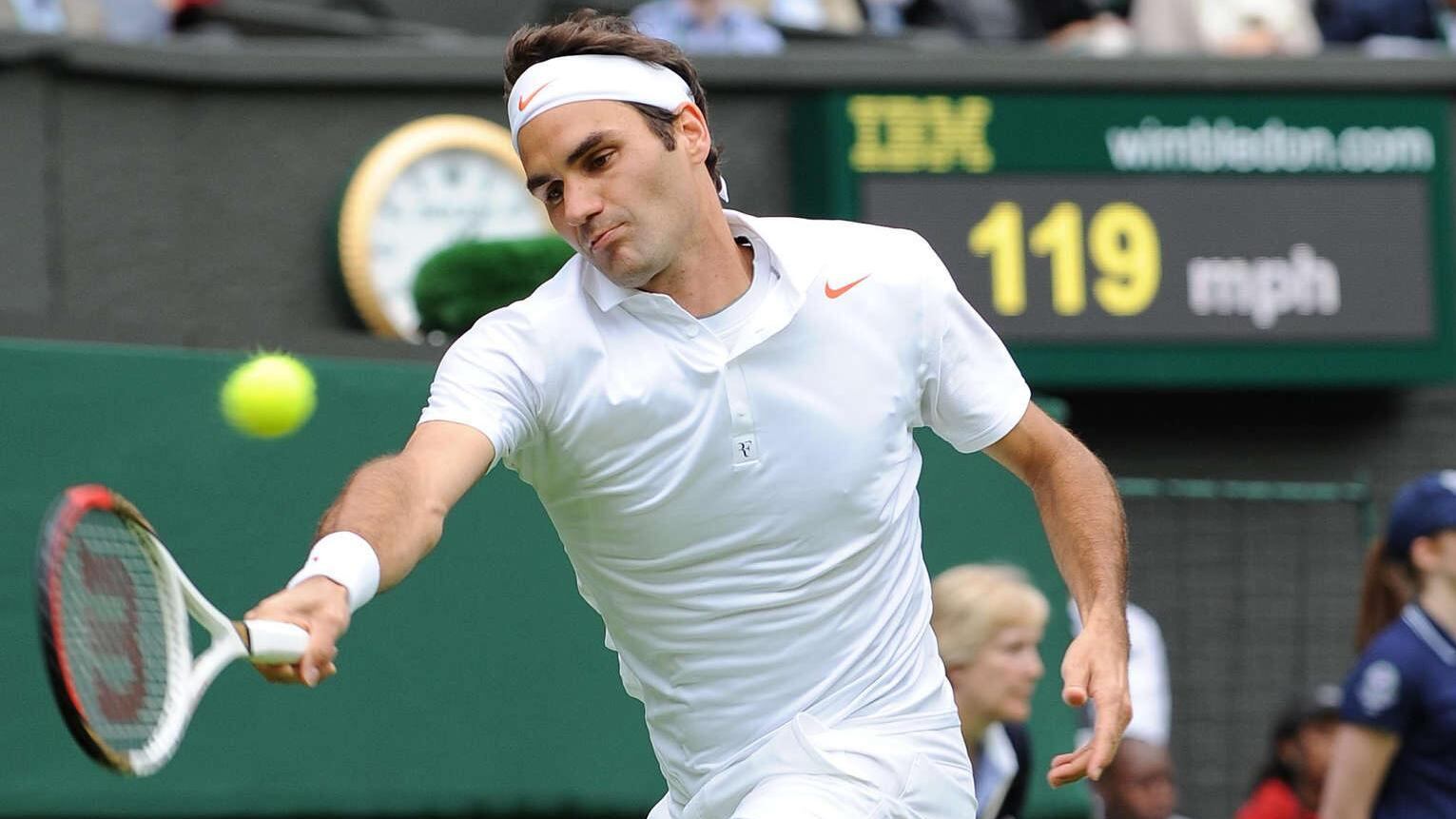 Federer multato per i colori Sconfitto senza