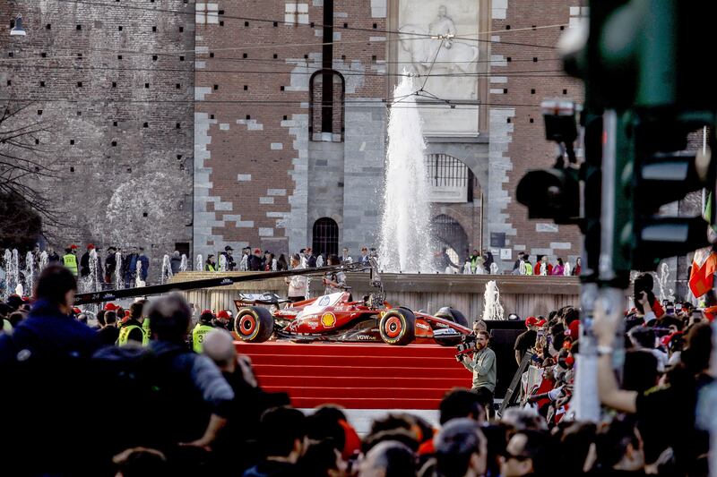 Battesimo milanese per le Ferrari 4