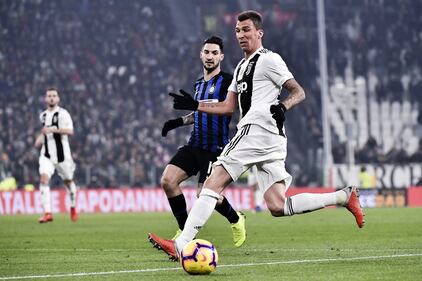 La Juventus vince il derby d'Italia contro l'Inter: le immagini dello Stadium 4
