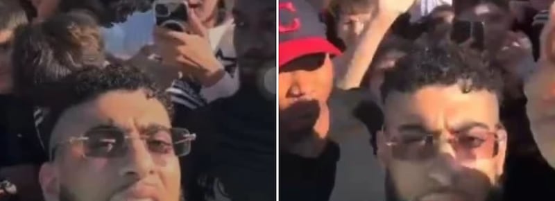 Caos a Vicenza per il raduno del tiktoker, folla all’inseguimento e parcheggio distrutto