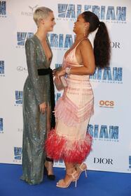 Rihanna sexy alla première di Valerian 31