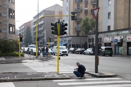 Lo schianto di un 21enne contro un semaforo 2