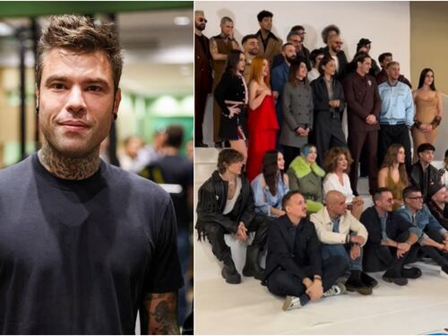 Fedez assente agli scatti per la copertina sanremese di TV Sorrisi e canzoni. Polemica social: "Dovrete Photoshopparlo"