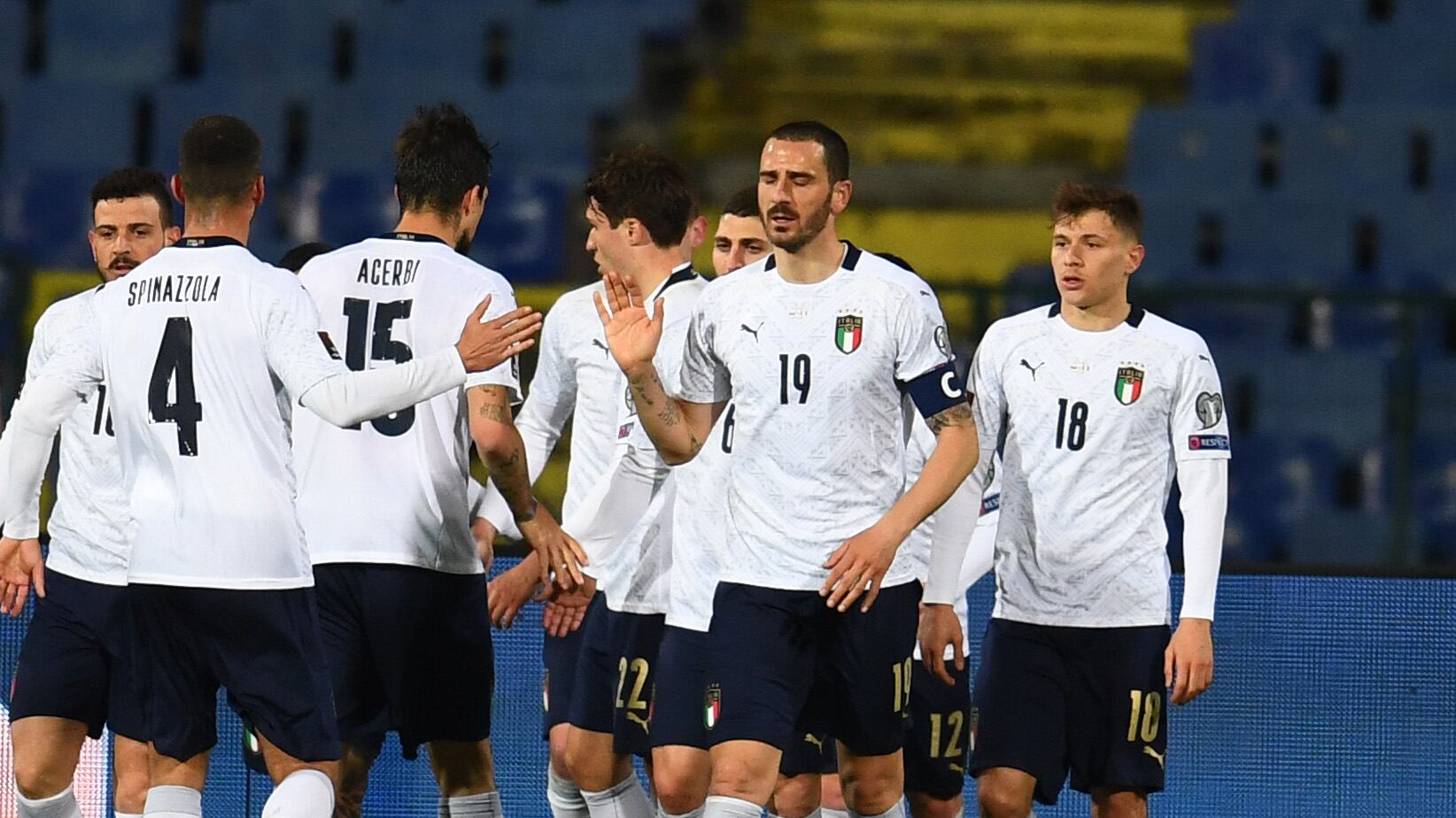 L'Italia non si ferma più: 0-2 alla Bulgaria e primato nel girone di qualificazione