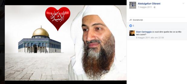 Isis e Bin Laden, così Dibrani inneggiava al jihad 1