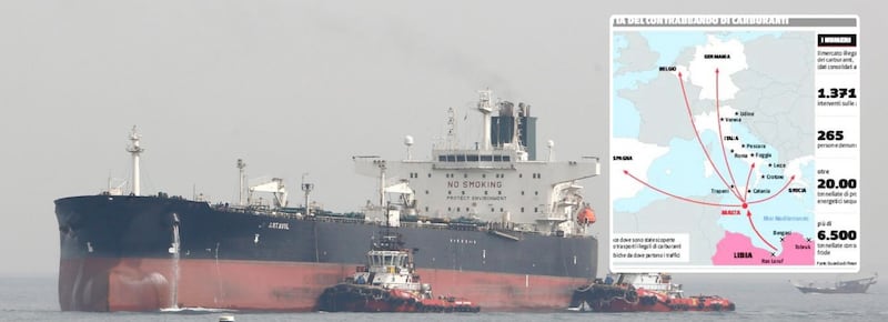 Il traffico di petrolio dalla Libia all’Italia: il business illegale da oltre un miliardo di dollari