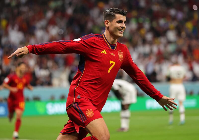 Morata segna alla Germania