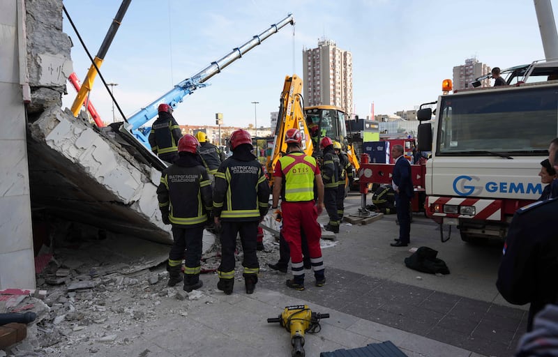 La tragedia alla stazione di Novi Sad (Serbia): le immagini 3