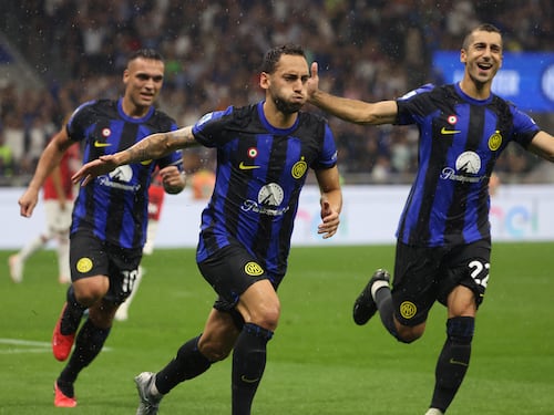 Inter-Milan, le pagelle del derby: doppietta di Mkhitaryan (voto 8,5), Thiaw sfortunato (voto 4)