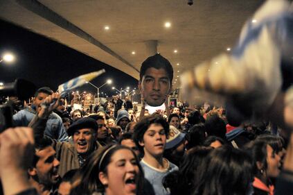 Suarez, l'accoglienza dei tifosi 14