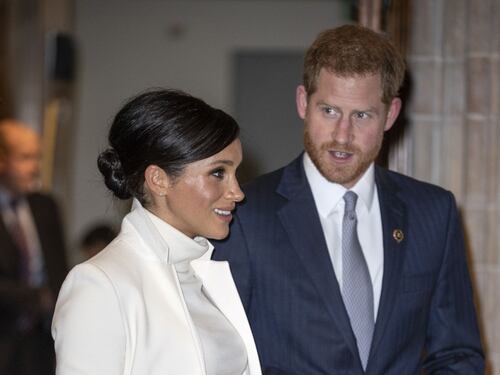 Meghan Markle chic in bianco: foto