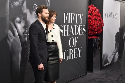 Dakota Johnson e Jamie Dornan, sexy protagonisti di "50 Sfumature" 21