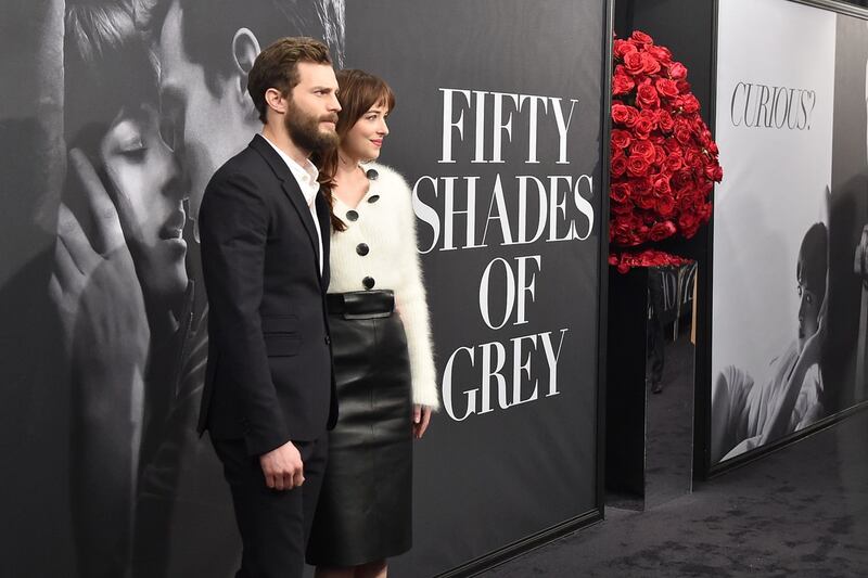 Dakota Johnson e Jamie Dornan, sexy protagonisti di "50 Sfumature" 21