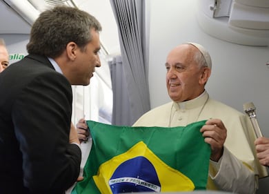 Il viaggio del papa e il bagno di folla 11