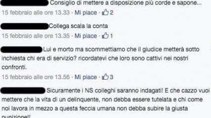 Insulti al detenuto suicida. Sedici agenti sospesi