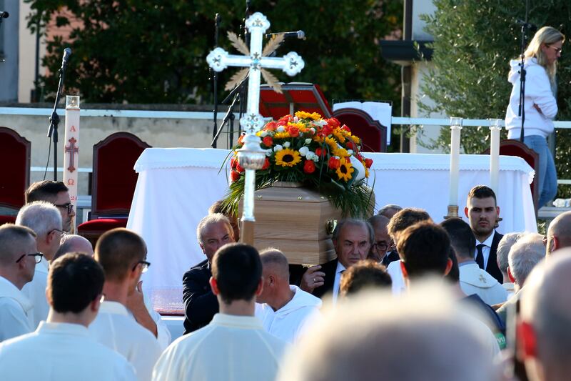 I funerali di Sammy Basso 3