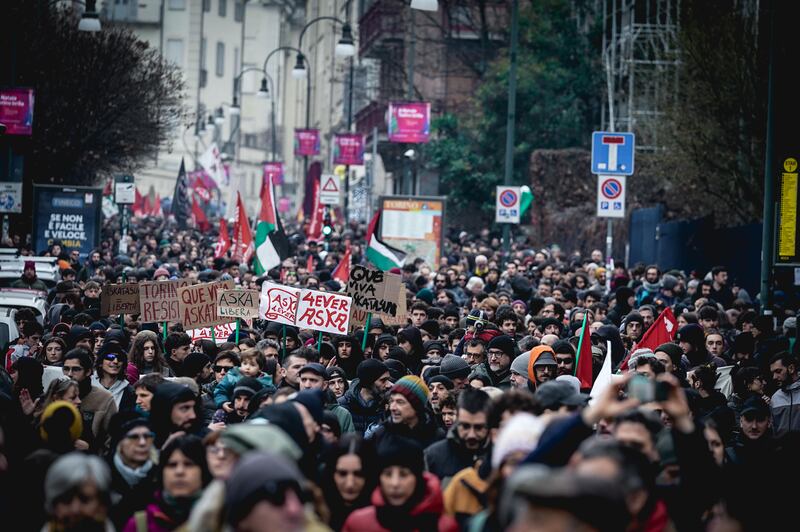 Corteo Torino Askatasuna