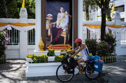 Bangkok, i preparativi per la cerimonia d'incoronazione del Re 1