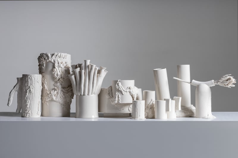 Patricia Urquiola, Spagna, con Istituto Caselli e Real Fabbrica di Capodimonte, Italia