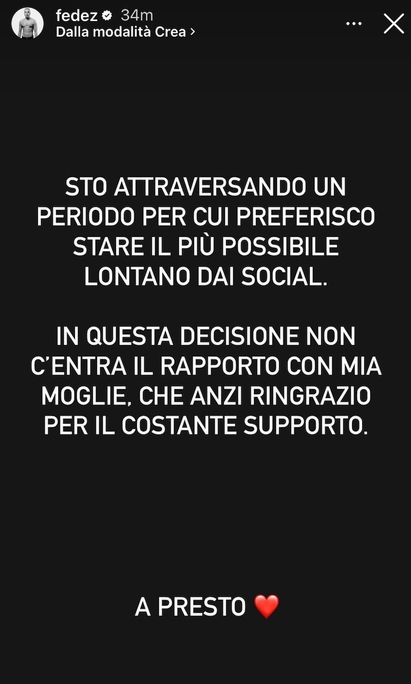 Fedez social