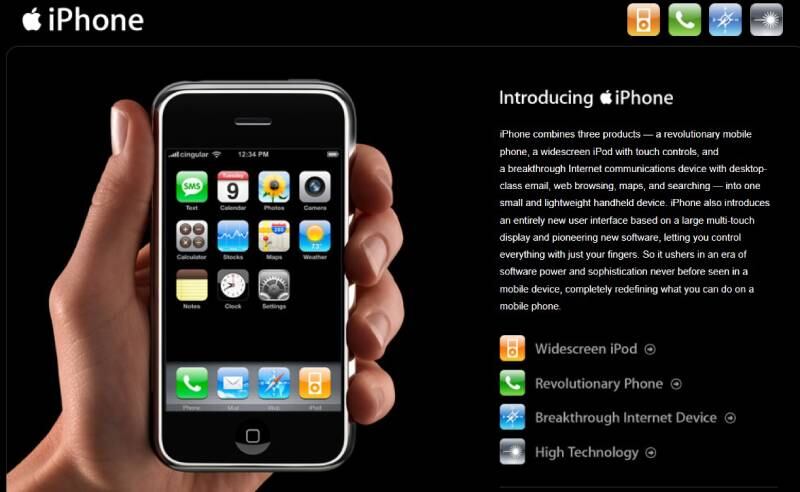 iphone 2007