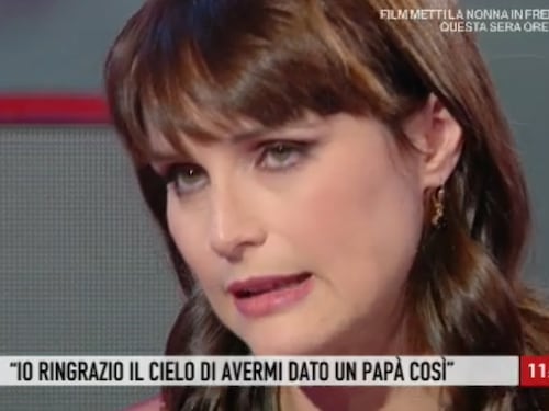Lorena Bianchetti: “Mio padre è morto tre giorni dopo il matrimonio”