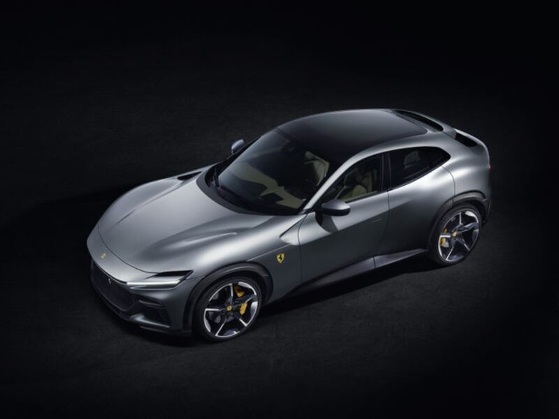 Ferrari Purosangue, le immagini del nuovo Fuv di Maranello 13