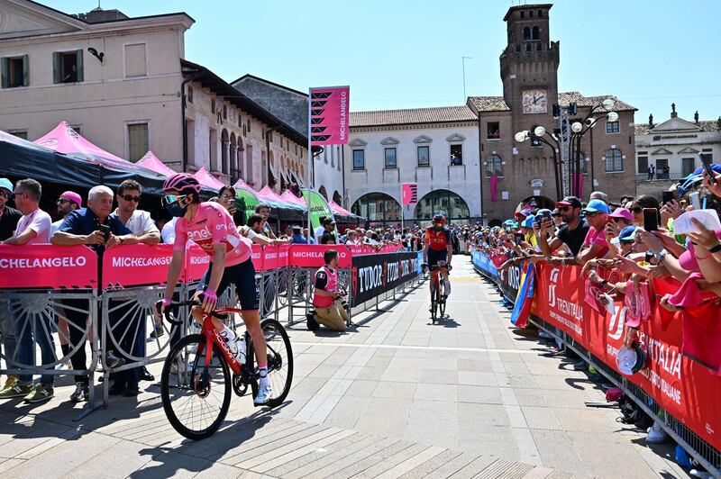 Geraint Thomas Giro tappa 18