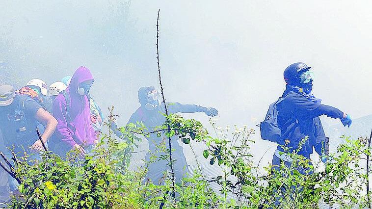 Val Susa palestra dei violenti d'Europa