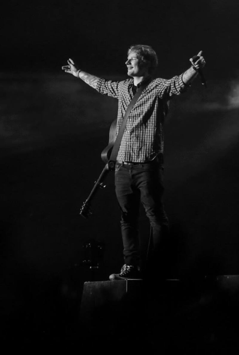 Ed Sheeran, le foto dell'artista in concerto 5