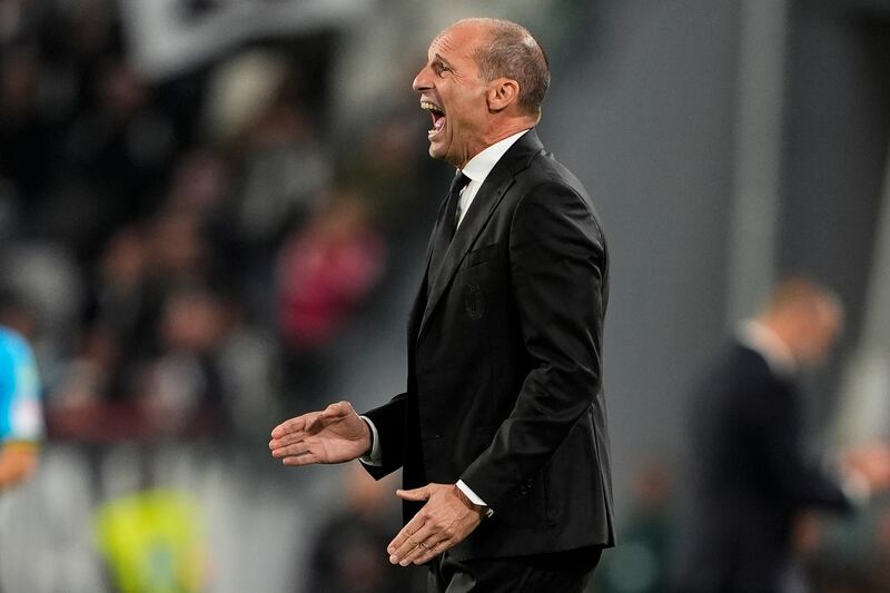 Milan Juventus Allegri furioso