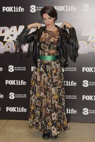 Andrea Delogu, incidente sexy sul red carpet 1
