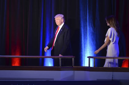 Milly D'Abbraccio e Donald Trump, immagini 6
