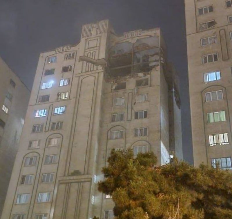Le immagini dell'attacco all'Iran 1