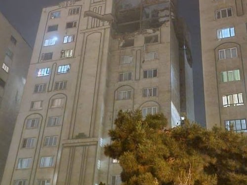 Le immagini dell'attacco all'Iran