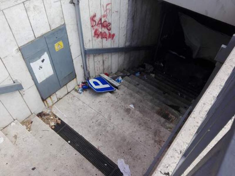 Roma, il degrado del quartiere Porta Pia 3