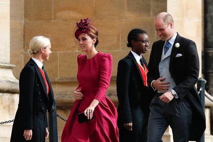 Meghan Markle alle nozze della Principessa Eugenia: foto 9