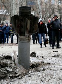 Ucraina, razzi a Kramatorsk 2